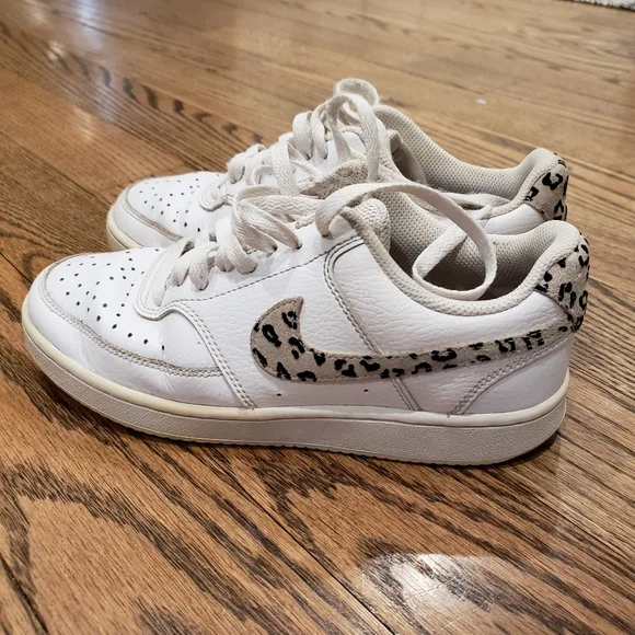 Nike Leopard 🐆 Court Vision Low Sneaker - Picture 2 of 8